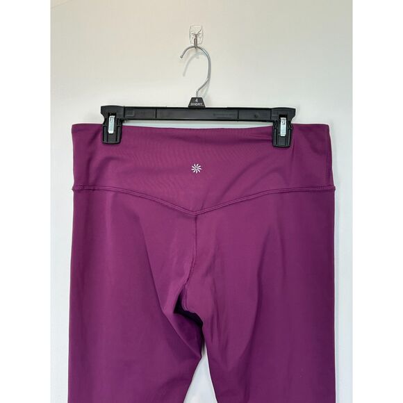 Athleta Elation Train 7/8 Leggings Magenta Size Large Petite - Picture 5 of 8